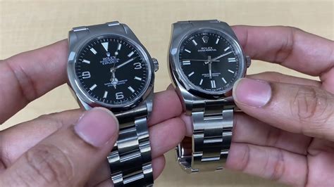 rolex explorer vs oyster perpetual|rolex oyster perpetual explorer 36mm.